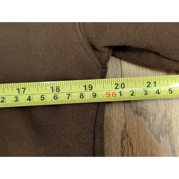 PINK Victoria's Secret Brown Quarter Zip Sweatshirt Pullover Size XS - Picture 13 of 14